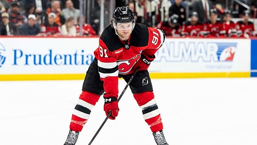 Where does Dawson Mercer fit in the New Jersey Devils lineup?