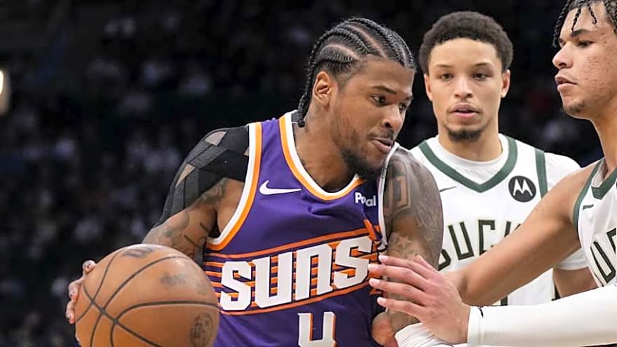 Jalen Green Reacts to Viral Suns vs Bucks Play