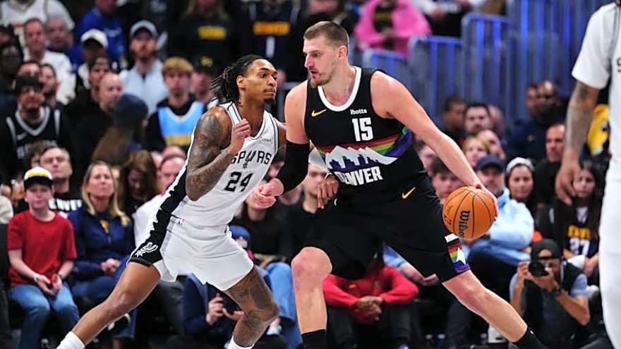Projecting Nuggets' Lineup vs. Spurs If Nikola Jokic Plays