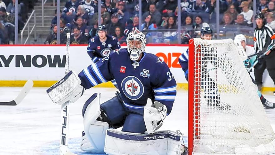 One reason to trade for Connor Hellebuyck - and one reason why not to