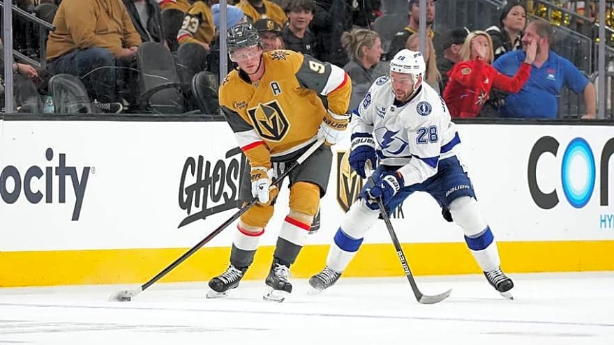 Stats to watch for between the Vegas Golden Knights and the Tampa Bay Lightning