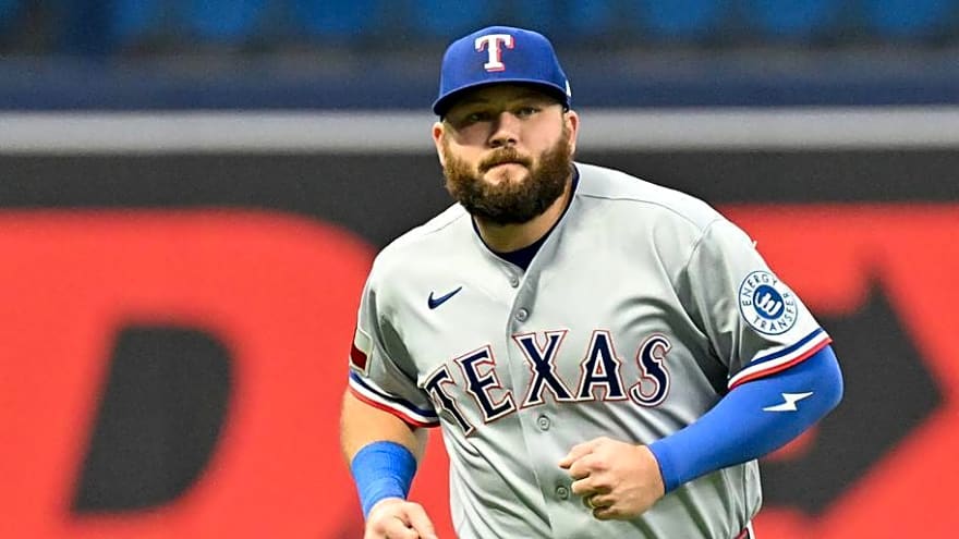 Jake Burger's September Slide Mirrored Rangers' Late-Season Troubles