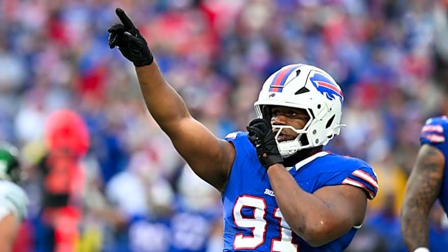 Injured Bills&#39; DT shows signs of healing during Thursday Night Football pregame