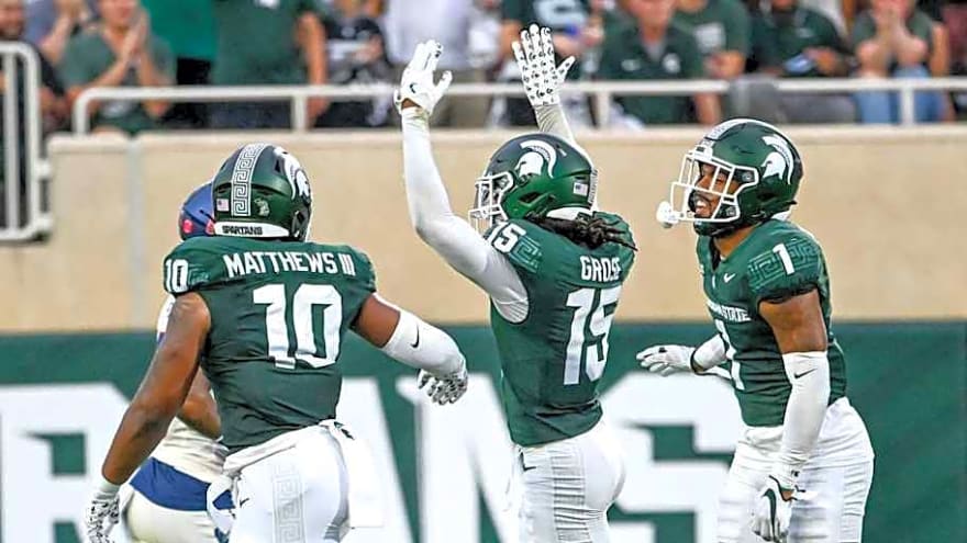 Notable MSU Defensive Player Ratings in EA Sports CFB 26