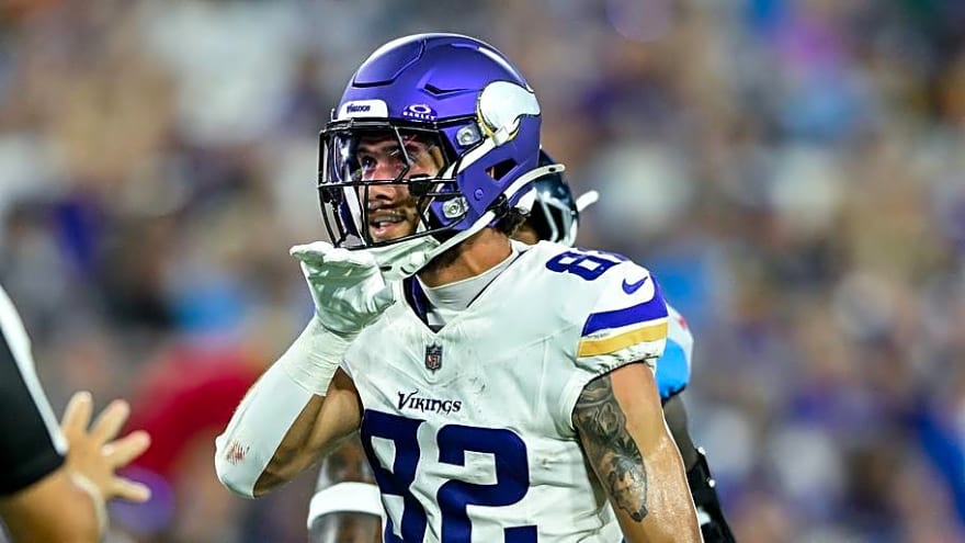Suspension Over: How Jeshaun Jones's Return Could Impact Vikings' WR Plans in Week 4