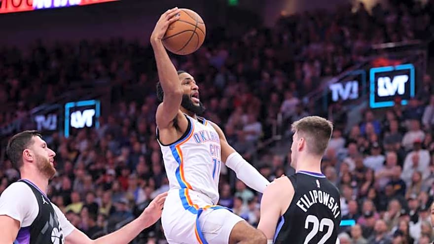 3 OKC Thunder Players Among the NBA&#39;s Best off the Bench this Year