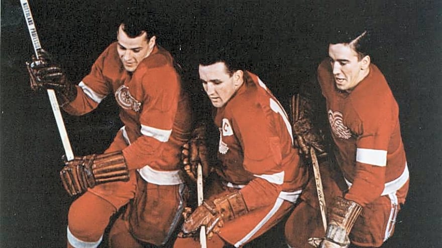 Red Wings' Original Production Line Helped Build a Hockey Dynasty