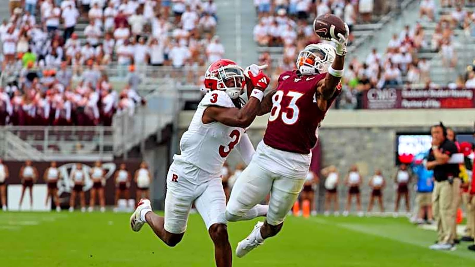 Virginia Tech Football Alum Jaylin Lane Soaking in Every Opportunity During Commanders&#39; Training Camp