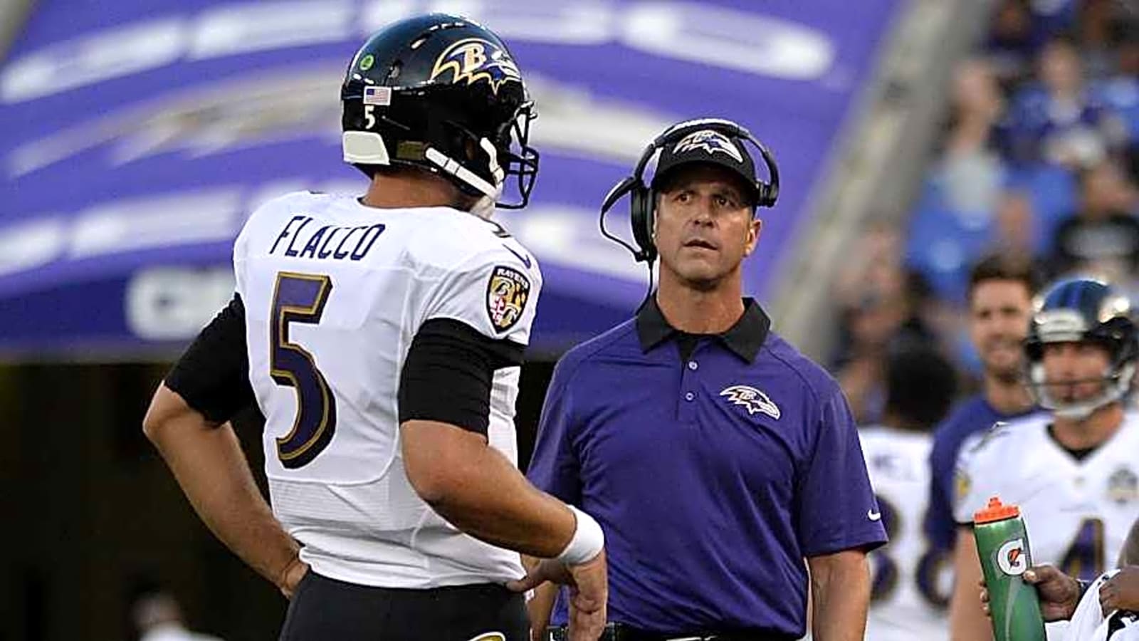 John Harbaugh Reacts to Ravens Legend Winning Browns QB Competition