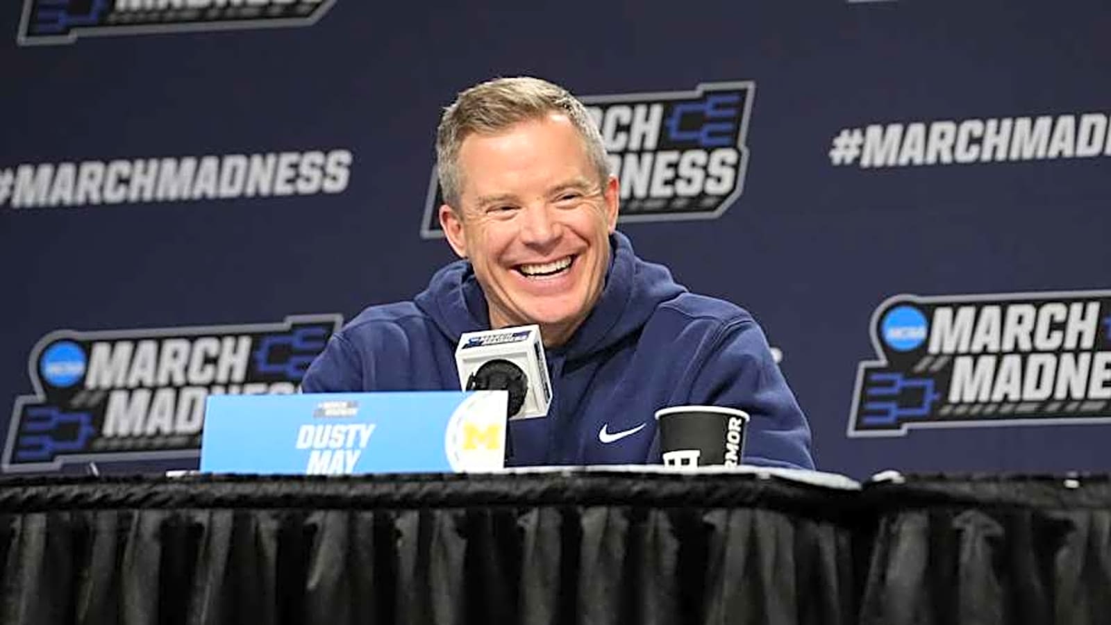 Michigan Coach Dusty May Wins Prestigious Award