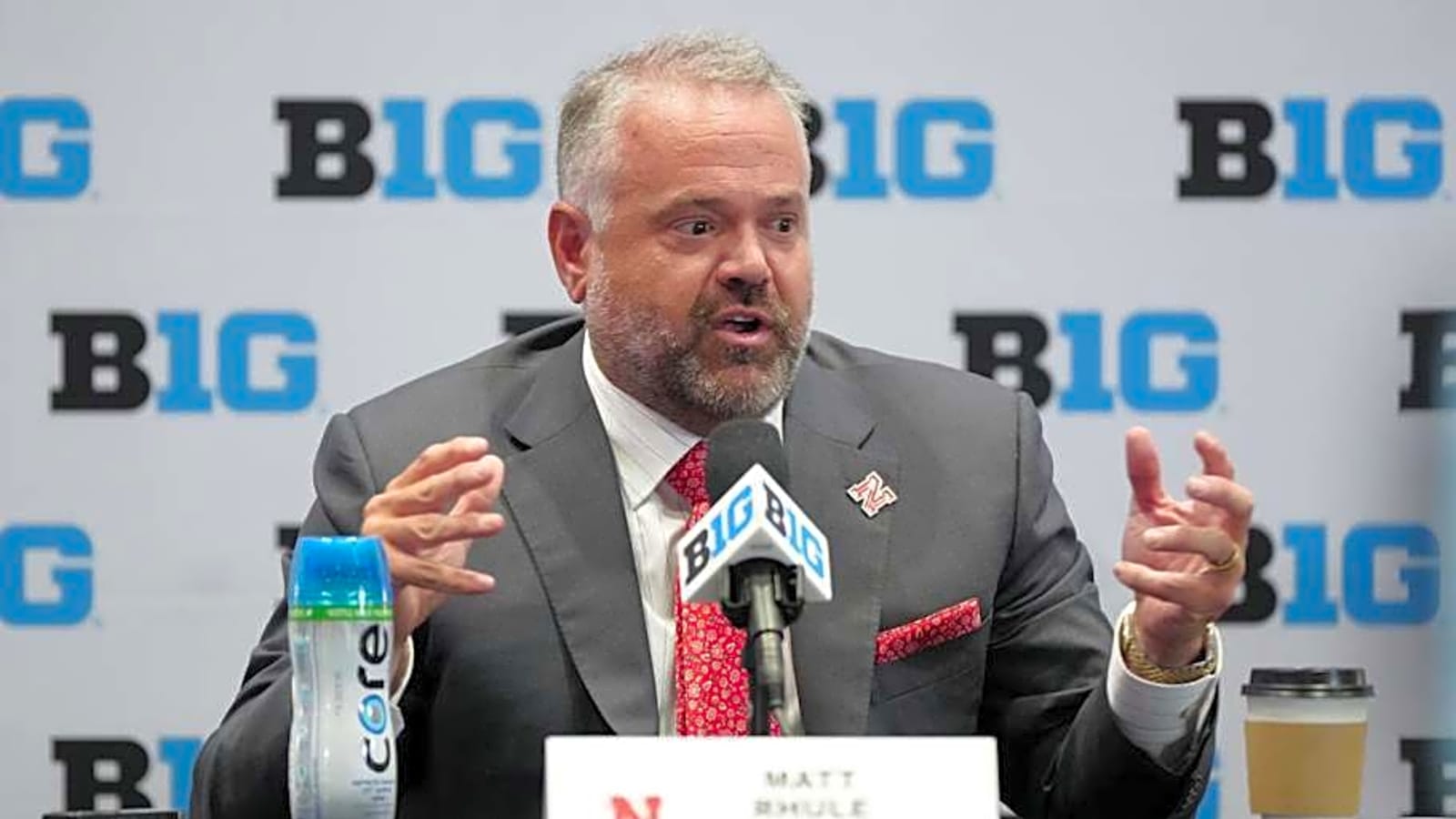 What Nebraska HC Matt Rhule Said About MSU&#39;s Aidan Chiles