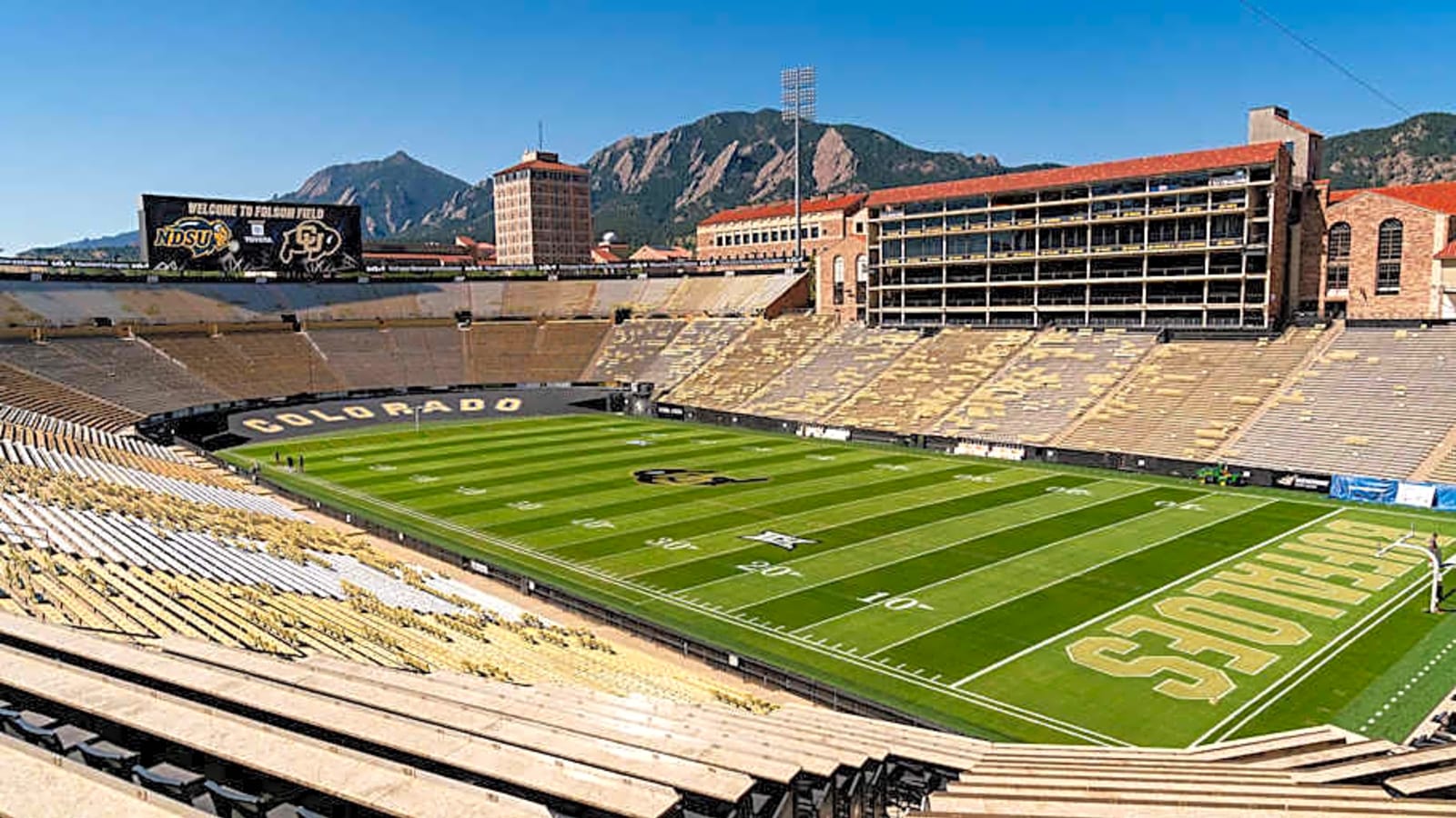Colorado Buffaloes Complete Folsom Field Turf Installation: First Look