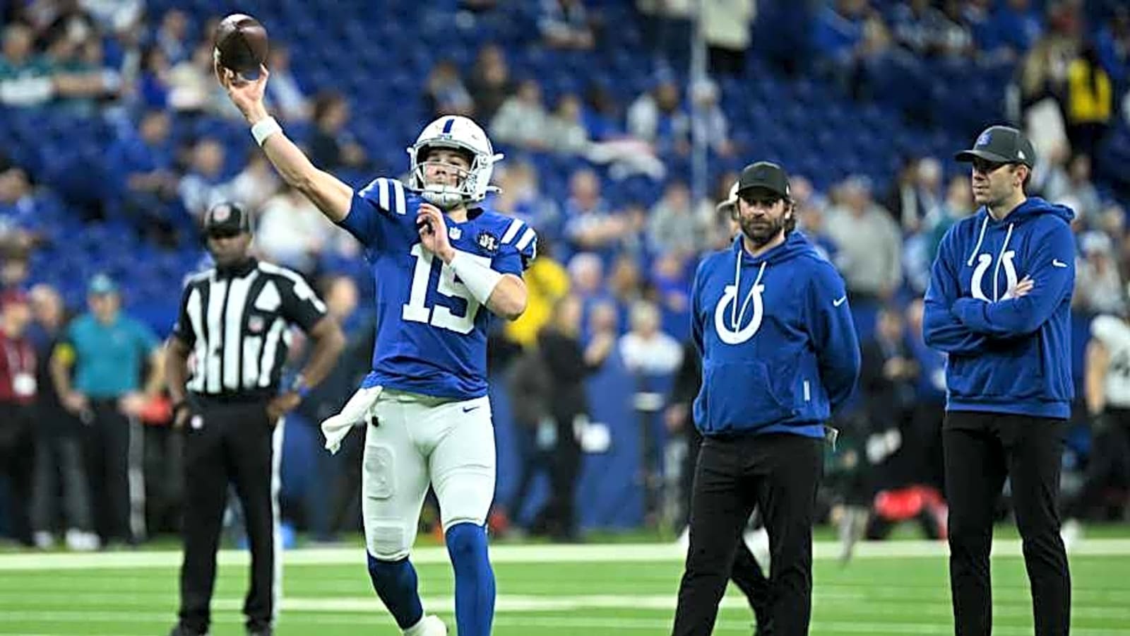 Colts' Disappointing Season to Be Concluded by Riley Leonard