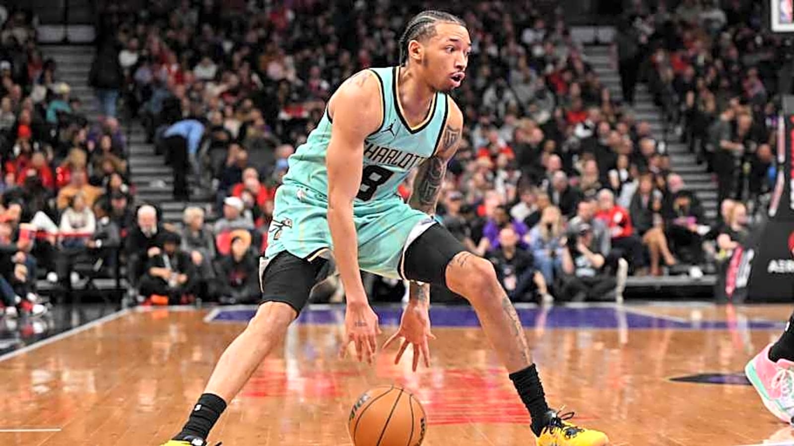 Charlote Hornets guard Nick Smith Jr. has a couple of words for critics