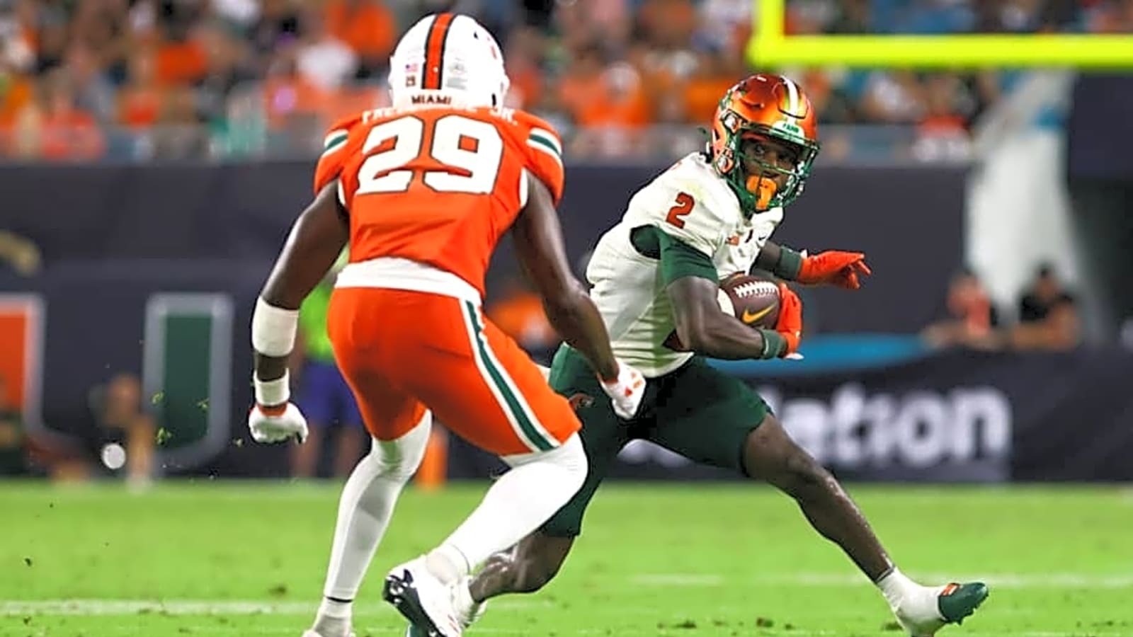 A Young Miami Secondary Starting Develop Ball Hawks