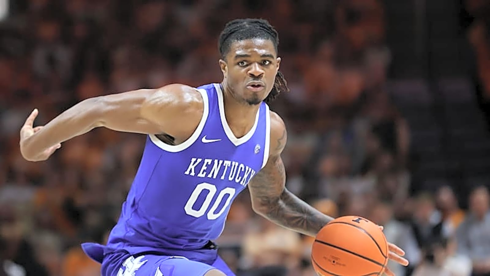 Kentucky star Otega Oweh is working out for an NBA team with four first round picks today