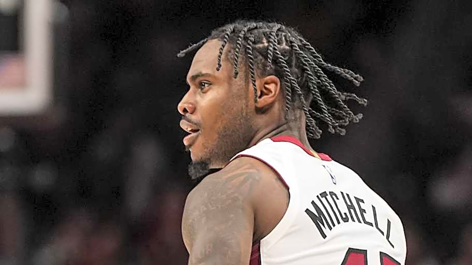 Davion Mitchell Wears Heat Jersey Off-Court Signaling Desire To Stay In Miami