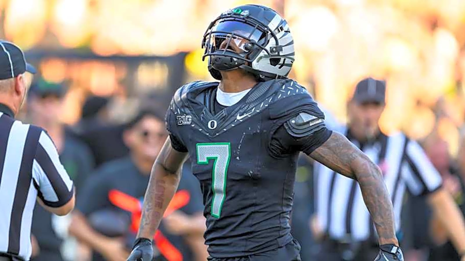 Oregon Ducks&#39; Evan Stewart To Dallas Cowboys In Mock Draft, First-Round Grade