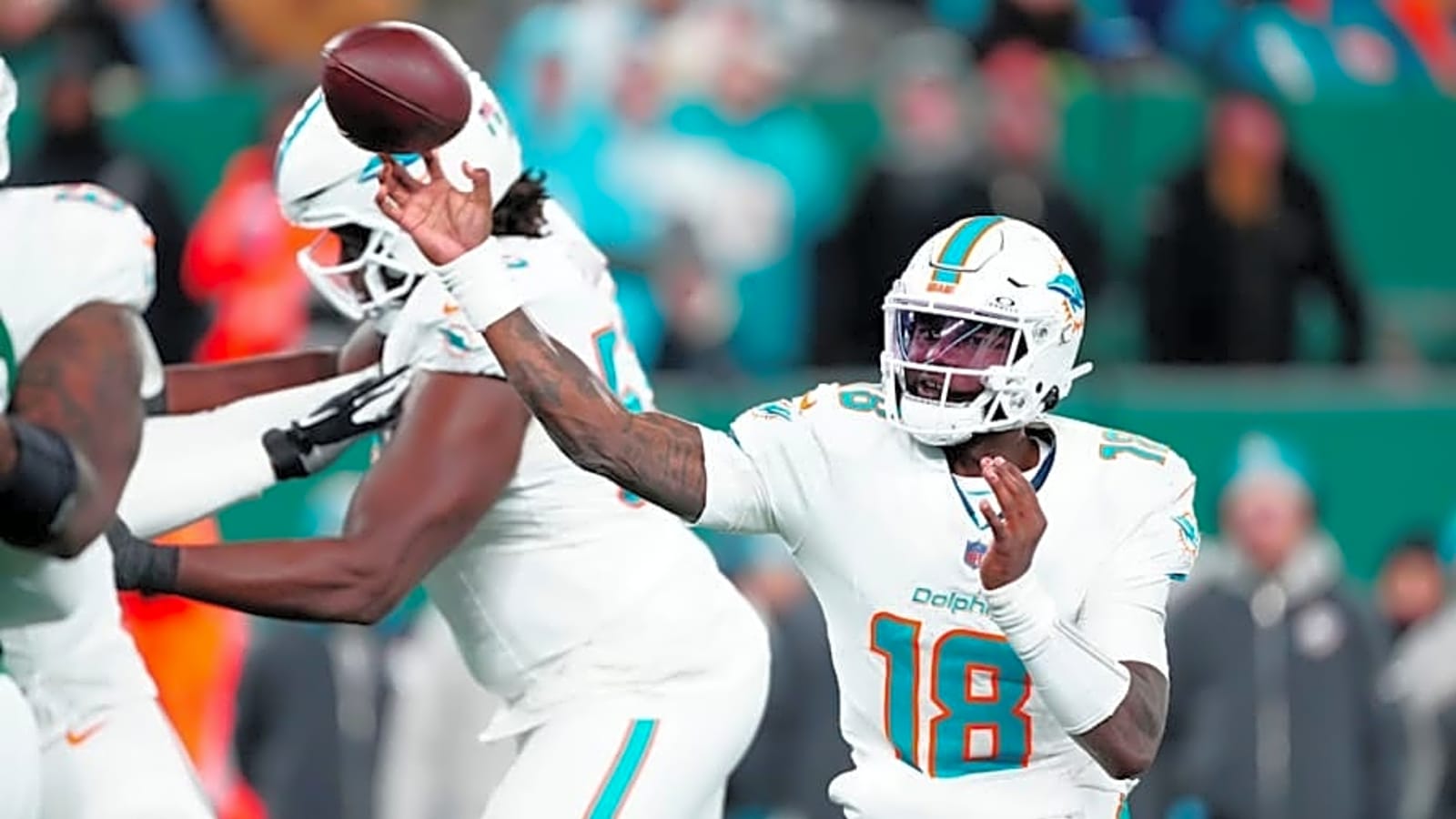 Tyler Huntley Gets Workout with NFC Team