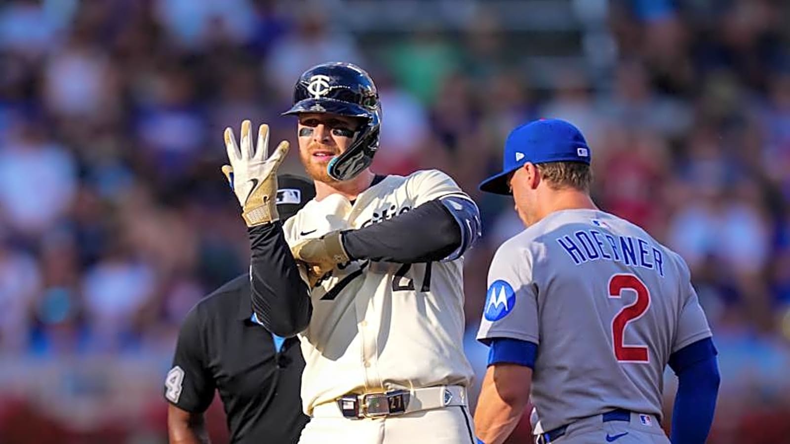 Twins belt Cubs behind 1,240 feet of homers in 8th inning
