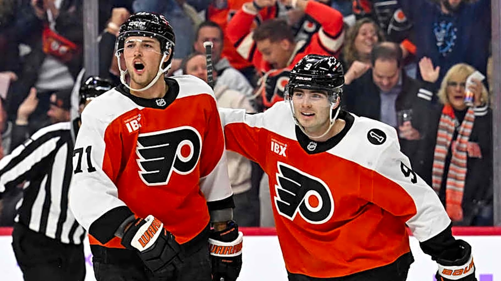 Flyers Make Franchise History With Rapid Goal Barrage