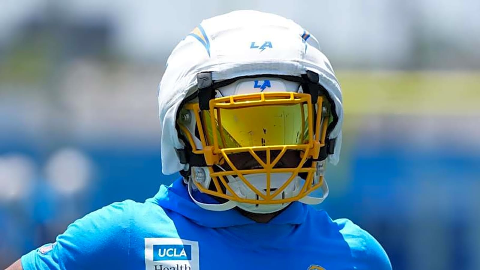 Chargers fans thought rookie Omarion Hampton leaked new alternate helmets