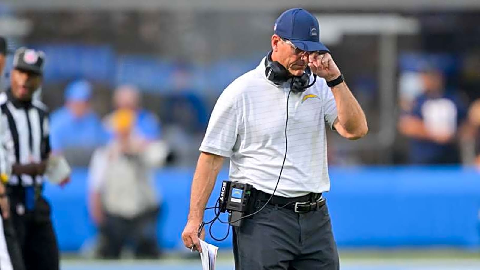Jim Harbaugh needs help, who is available?