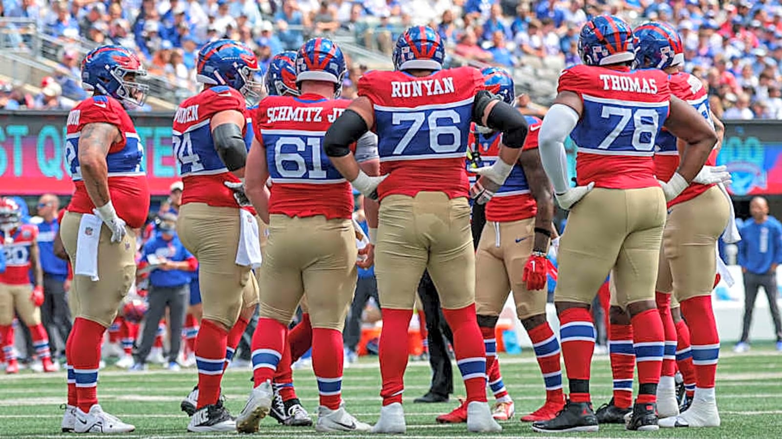 NY Giants O-line Facing Big Season Ahead