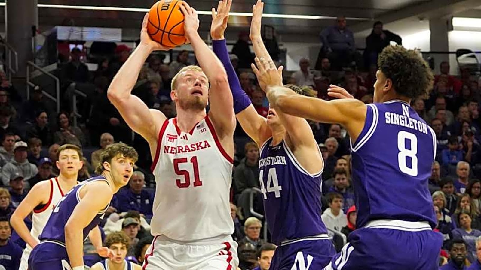Nebrasketball Stays Perfect, Pulls Away from Northwestern
