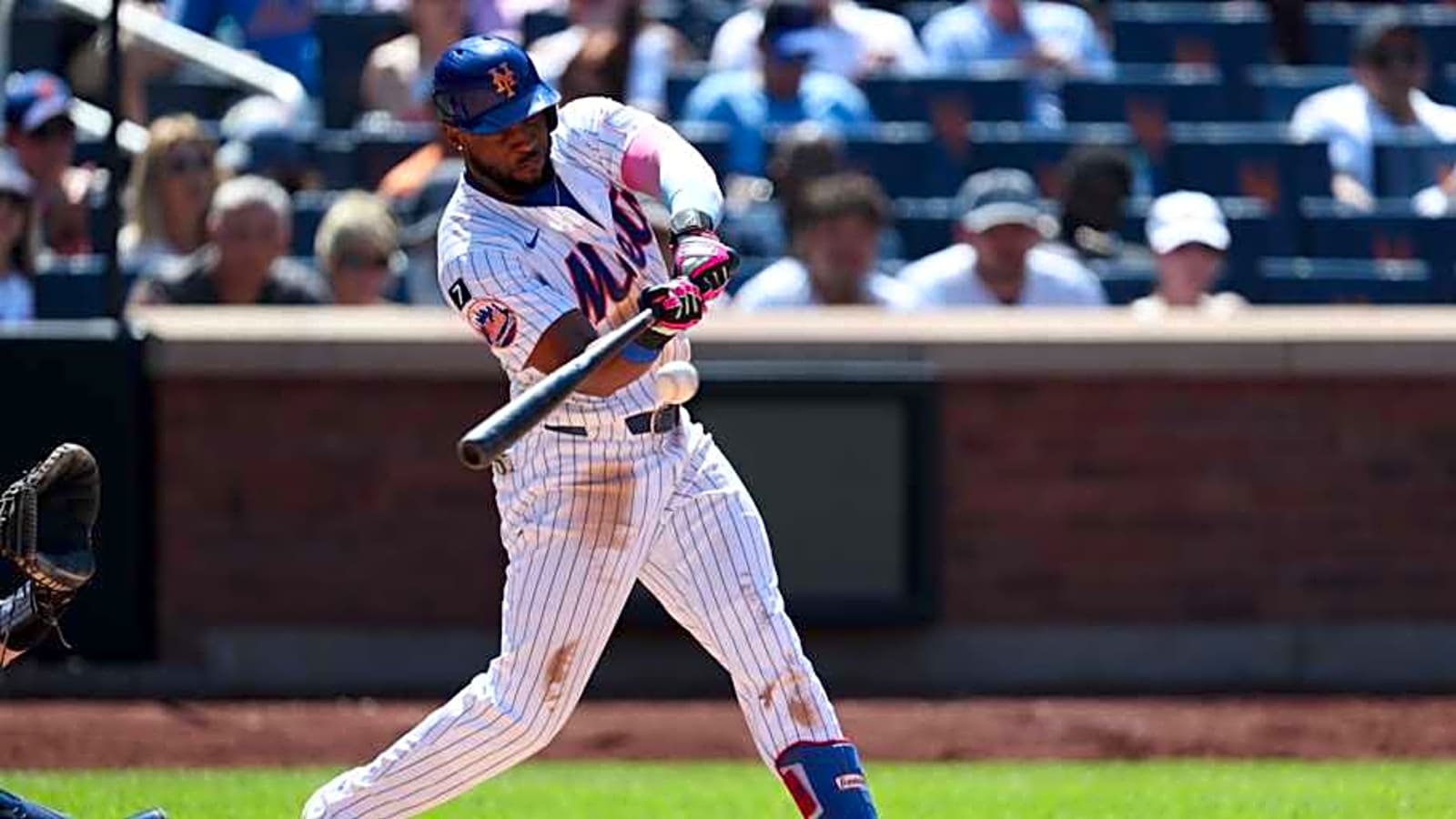 Mets’ Starling Marte ‘not really worried’ about apparent knee issue