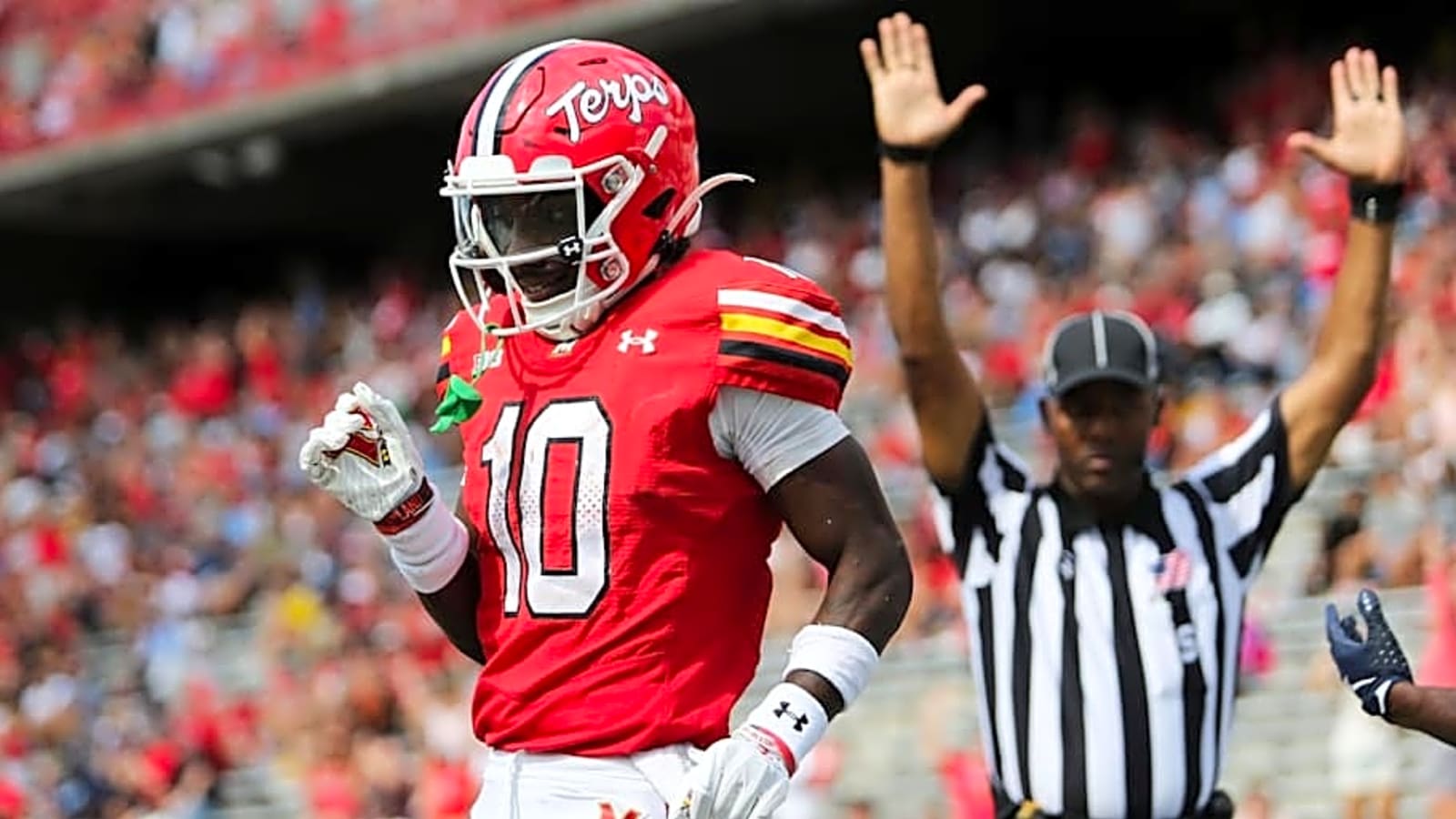 Cardinals Meet With Maryland WR