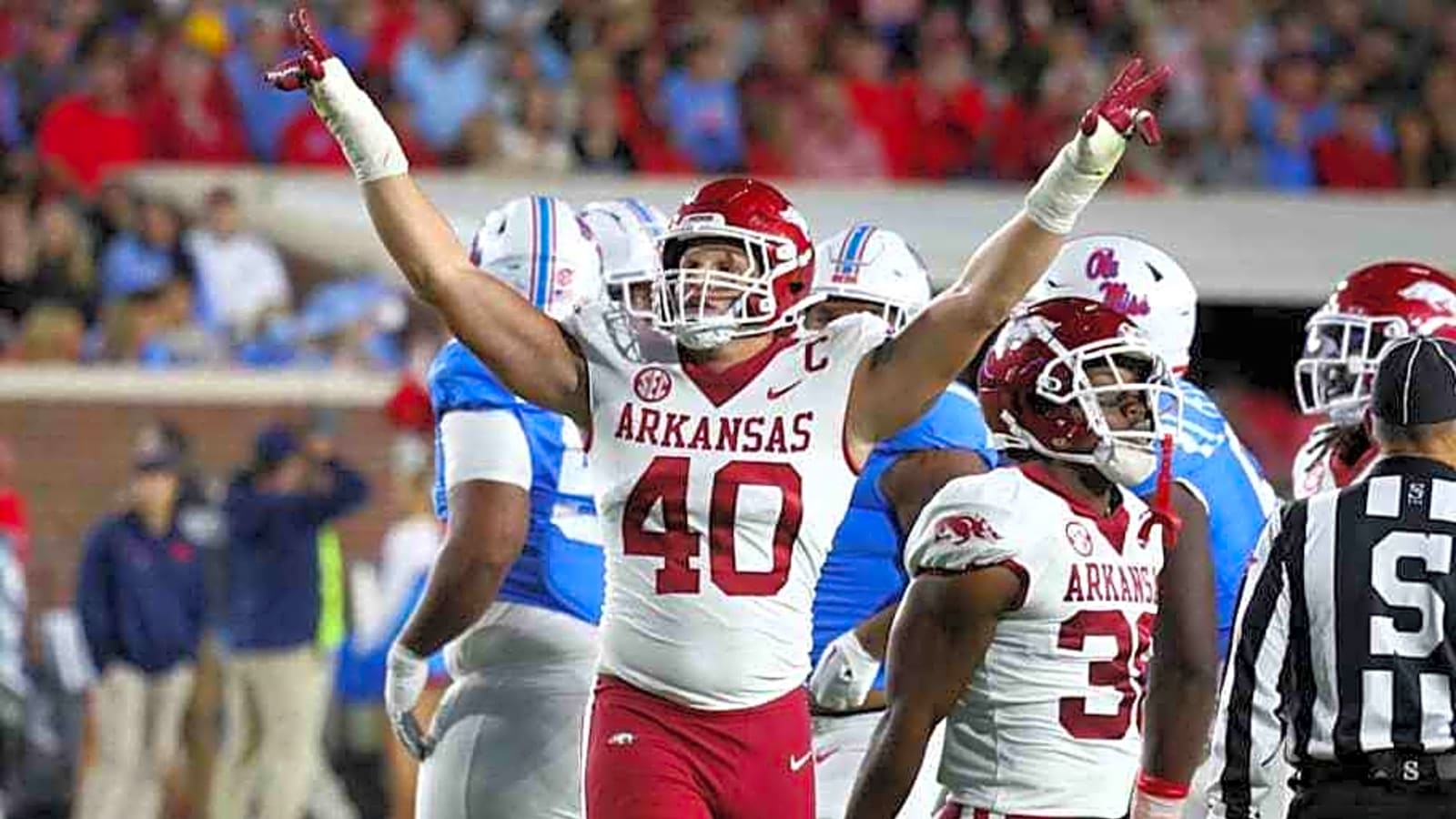 Bills&#39; third-round pick Landon Jackson destroys best tackle in next year&#39;s draft
