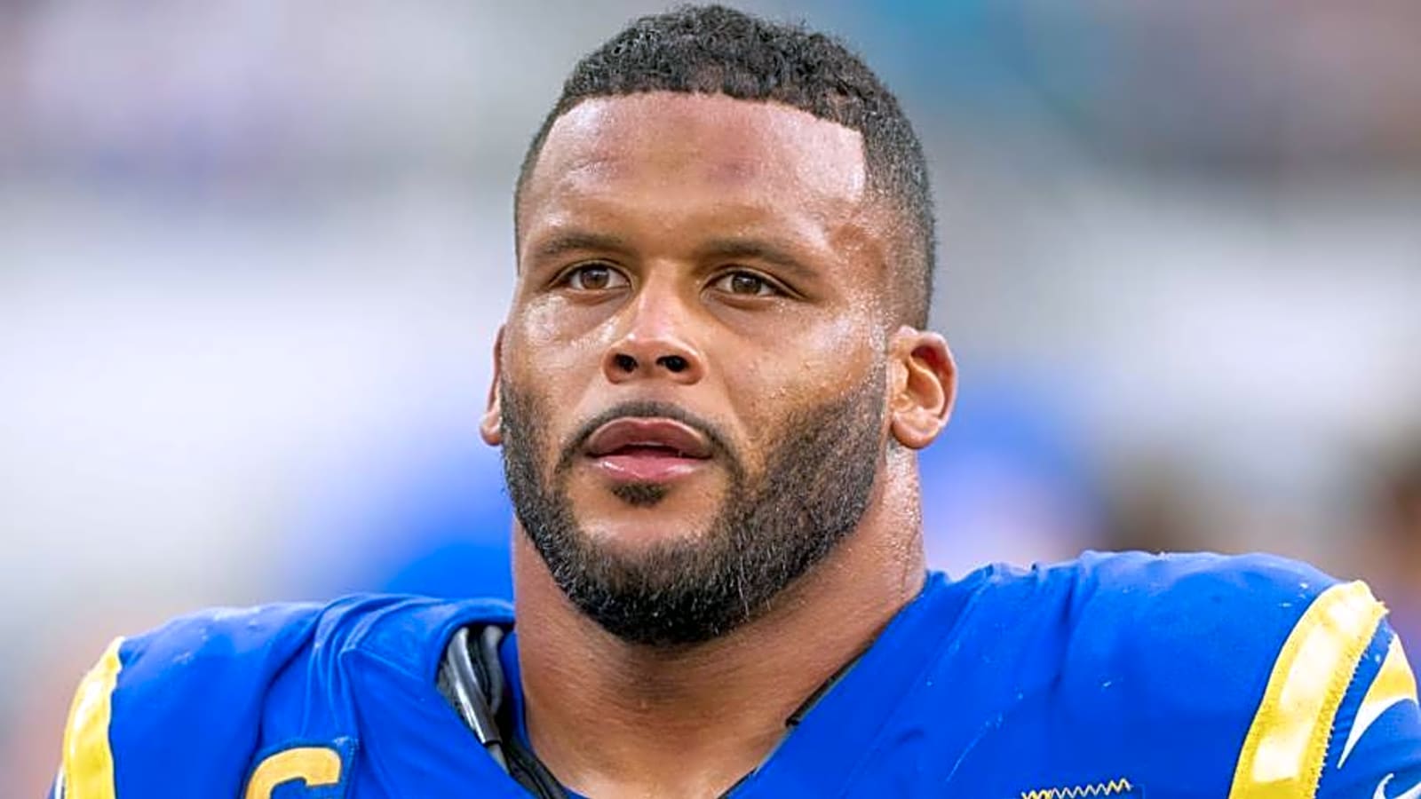 USC Trojans’ Jahkeem Stewart, NFL Legend Aaron Donald Go Viral For Joint Workout