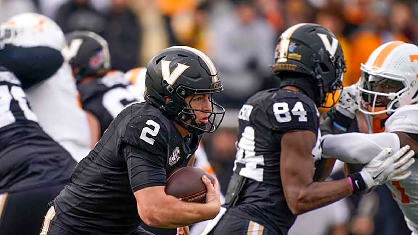 Confident QB Diego Pavia takes shots at the Big Ten, questions Michigan&#39;s ability to win games