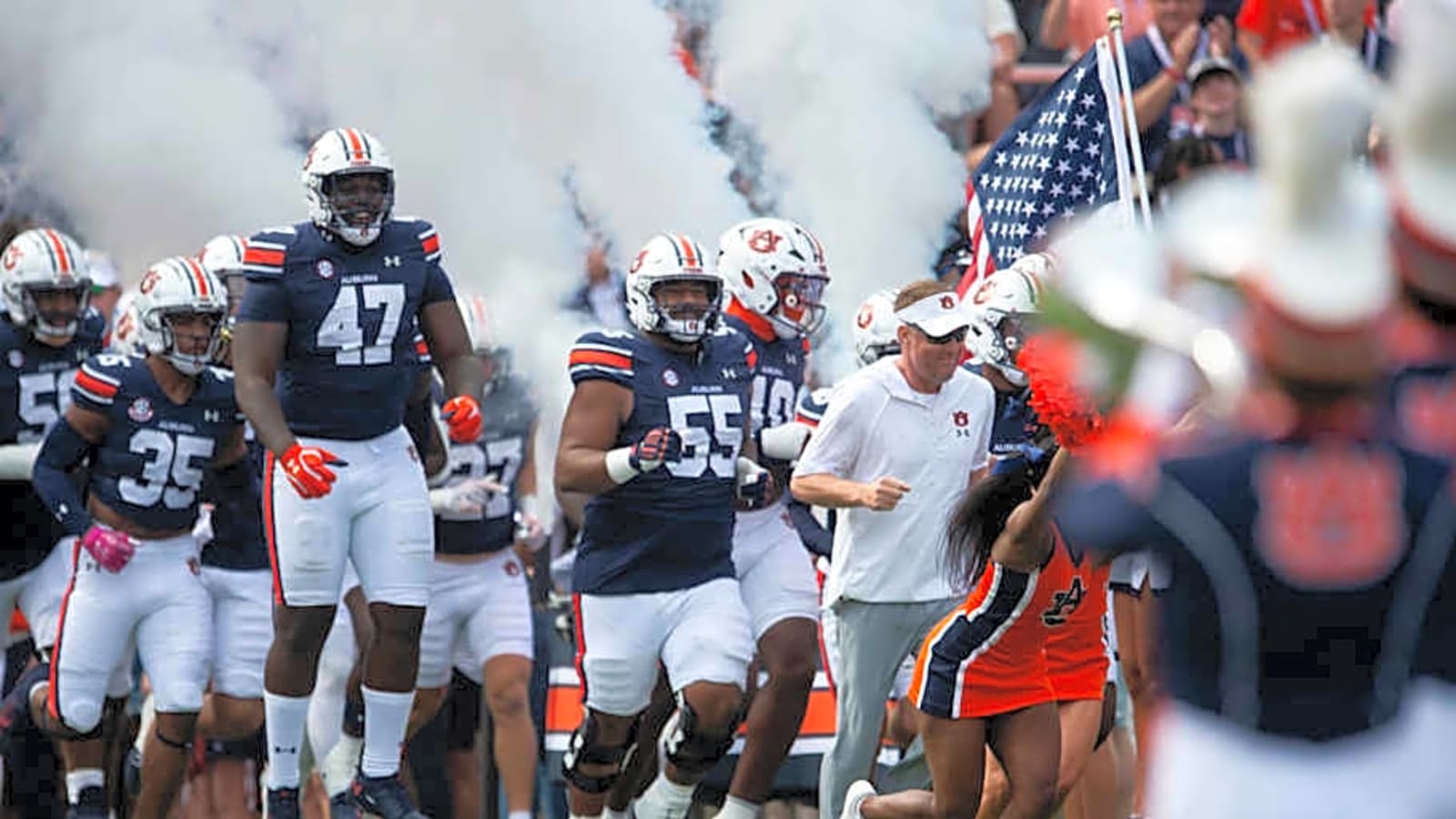 Auburn announces on-field advertising partnership with a unique twist