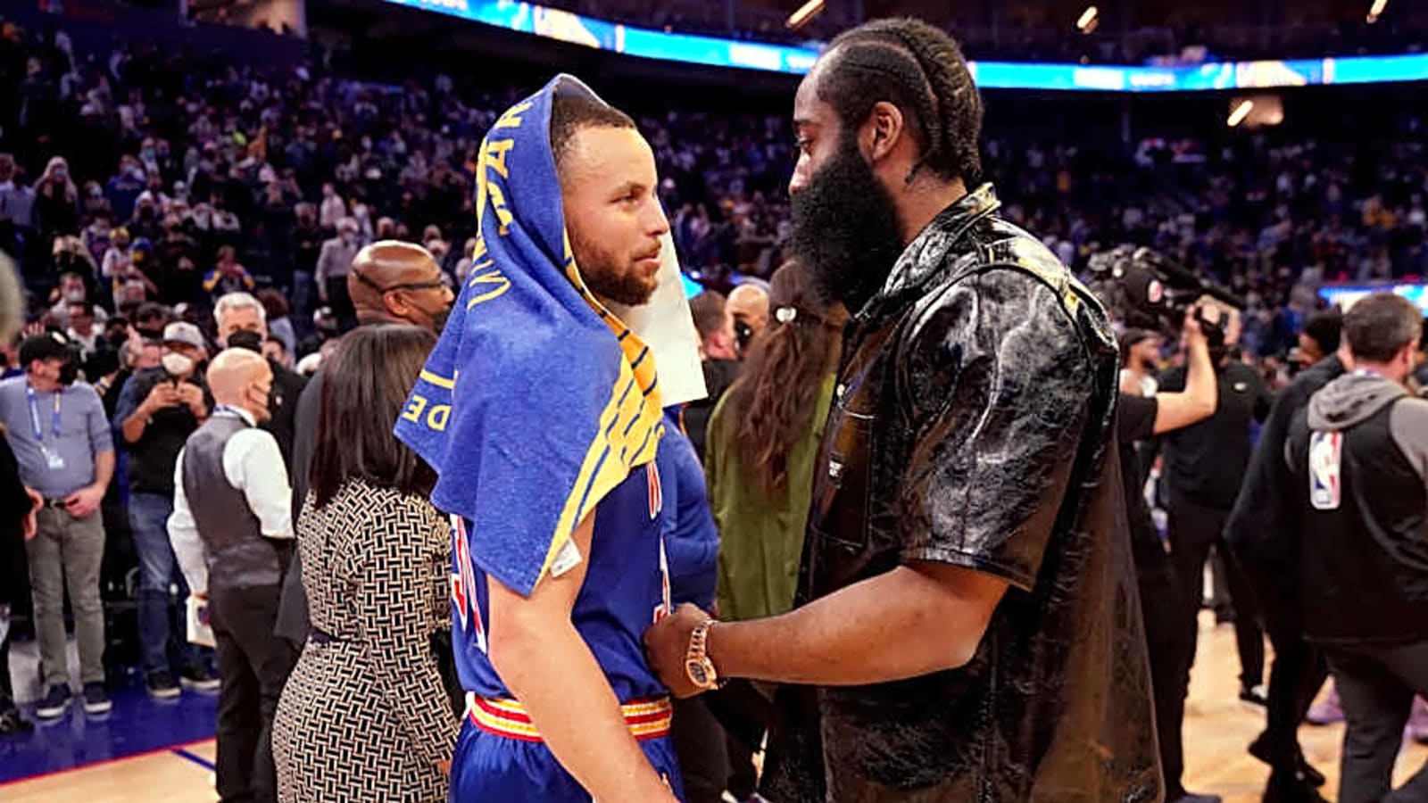 James Harden&#39;s Heartfelt Steph Curry Statement Goes Viral