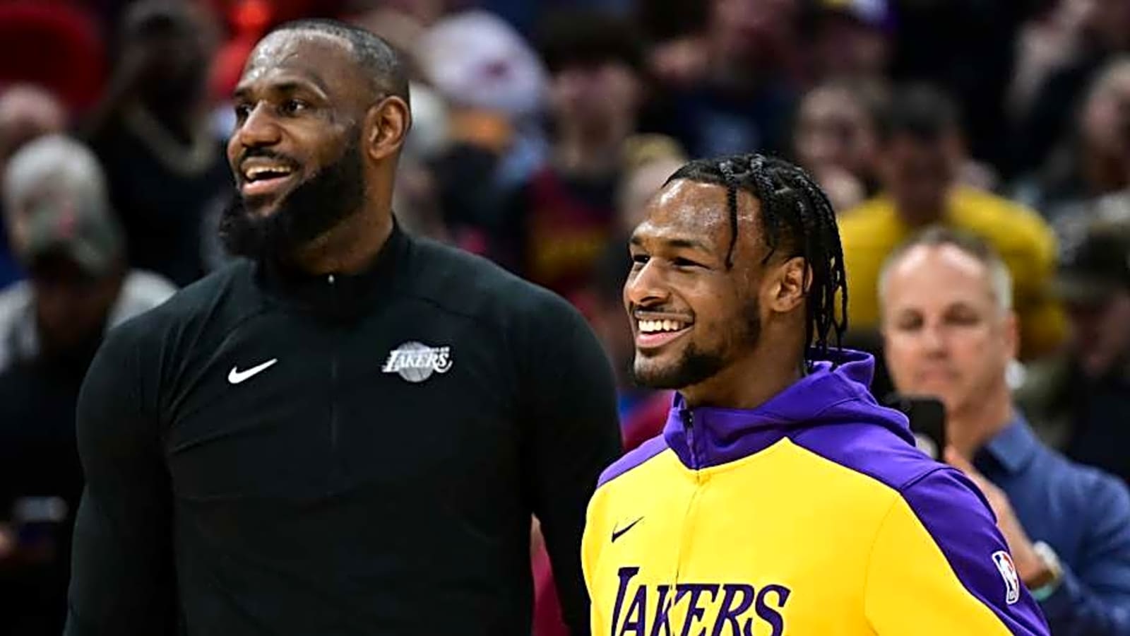 Bronny James&#39; Heartfelt LeBron Statement After Lakers-Clippers