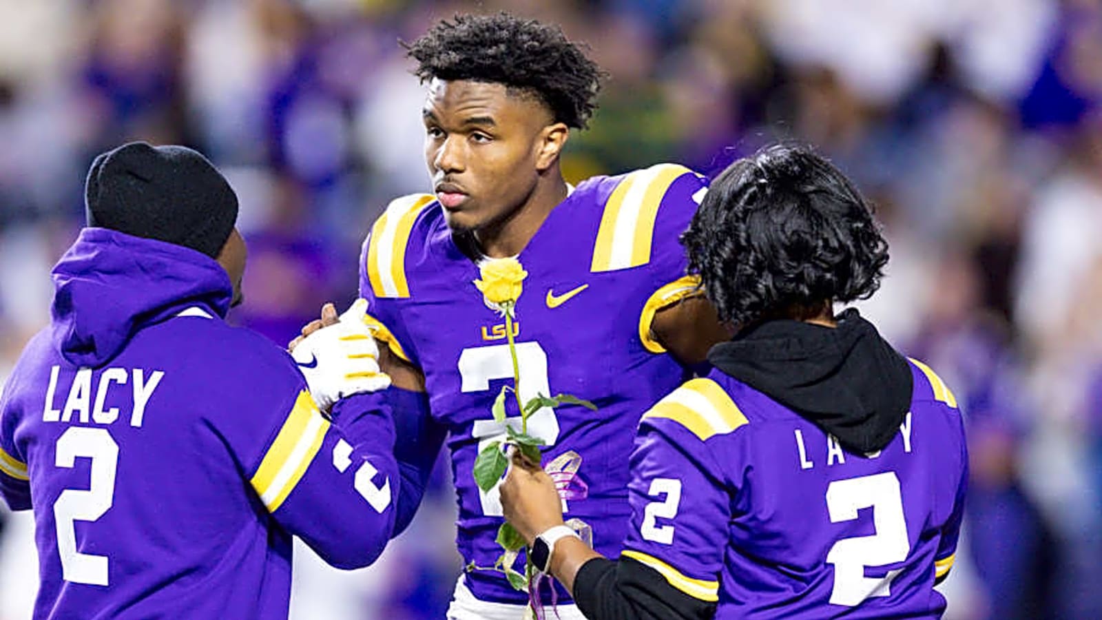 Social Media Reacts As New Details Emerge Surrounding LSU Football&#39;s Kyren Lacy
