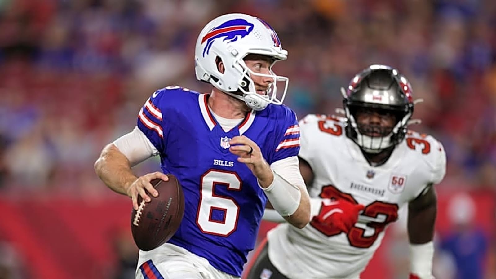 Bills&#39; QB choice vs. Buccaneers hints backup competition may already be decided