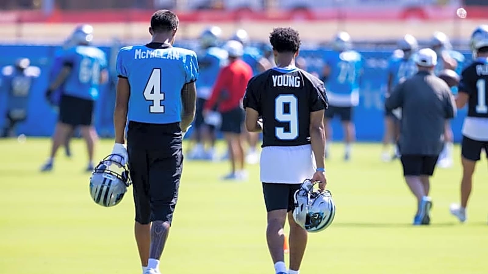 Bryce Young-Tetairoa McMillan connection &#39;promising&#39; despite bumps, insider says
