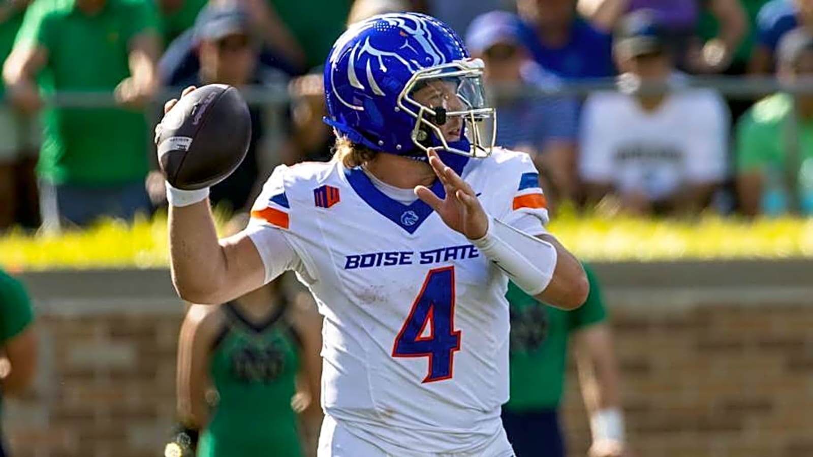 Six Boise State players, including starting quarterback Maddux Madsen, ruled out for Utah State game
