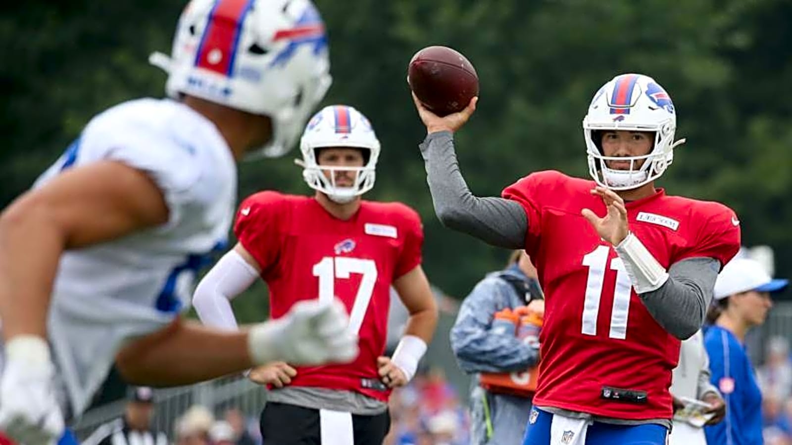 Bills&#39; QB Mitch Trubisky earns multiple key endorsements heading into preseason start