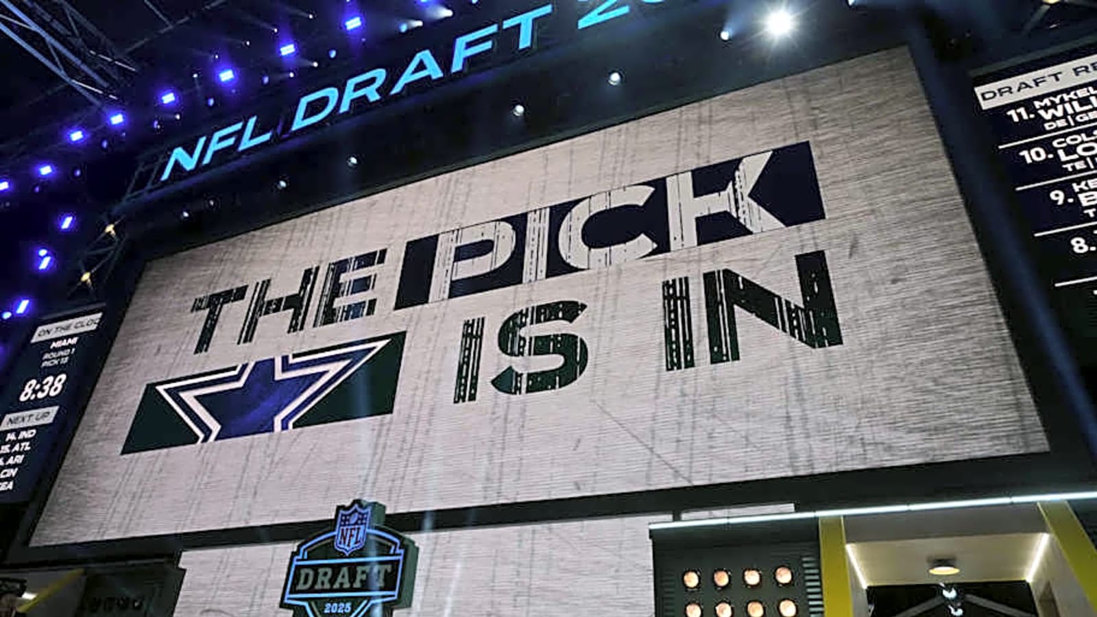 Updated 2026 NFL draft order following Dallas Cowboys' Week 8 embarrassment