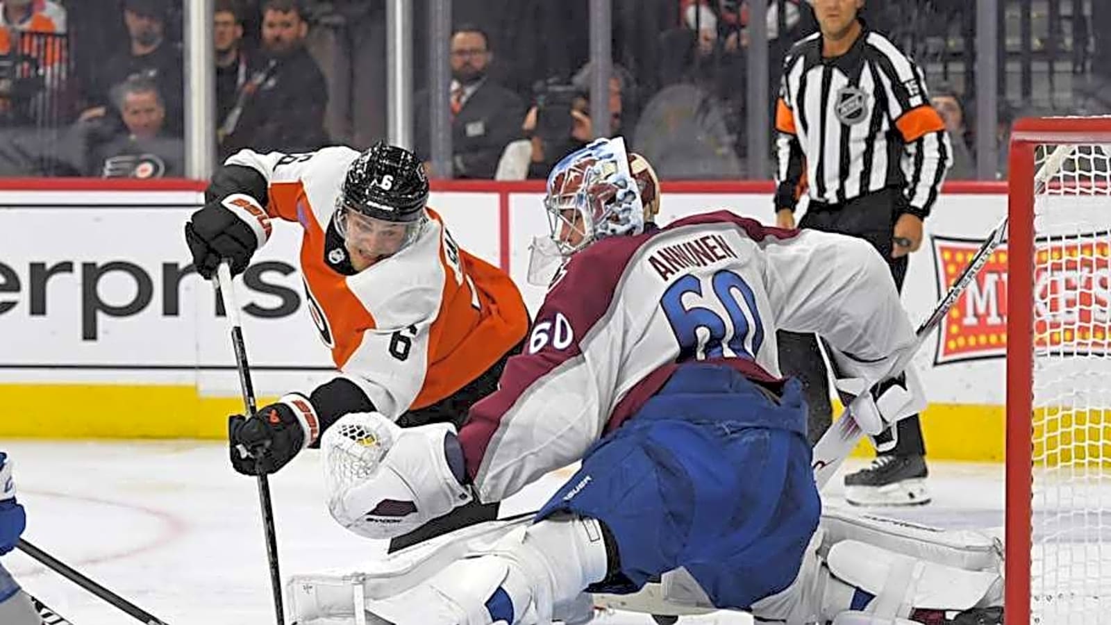 The Ultimate Test: Flyers Take On First-Place Avalanche