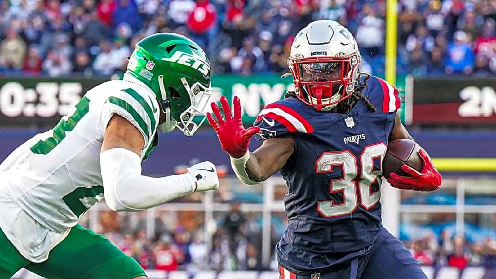 Rhamondre Stevenson's Career Already Ranks Alongside Patriots Greats