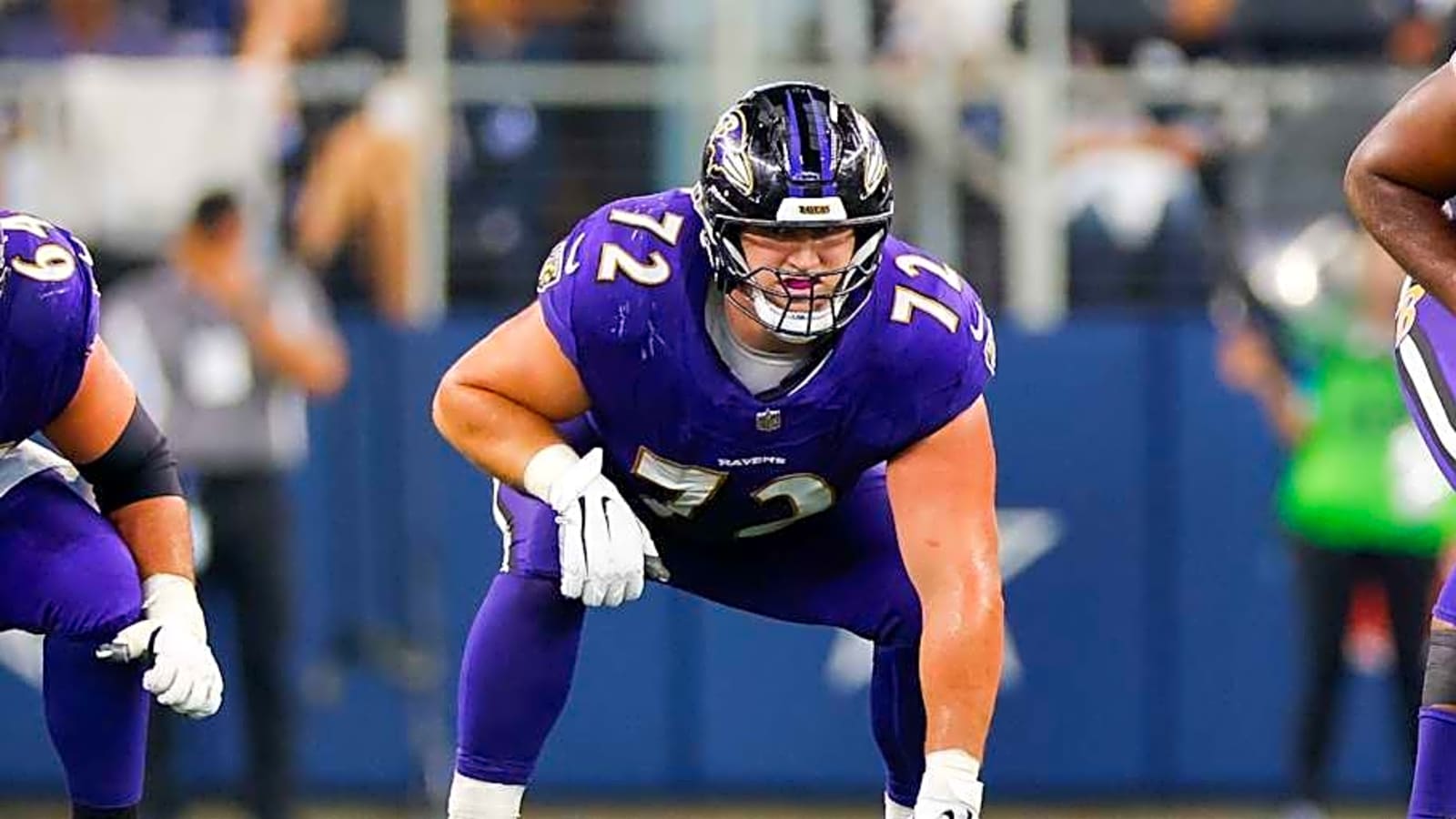 Ravens OL Named Player Under Most Pressure
