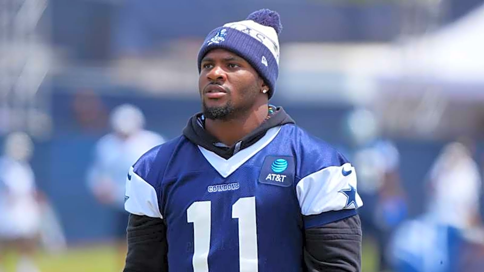 Micah Parsons attends final Cowboys training camp practice in Oxnard