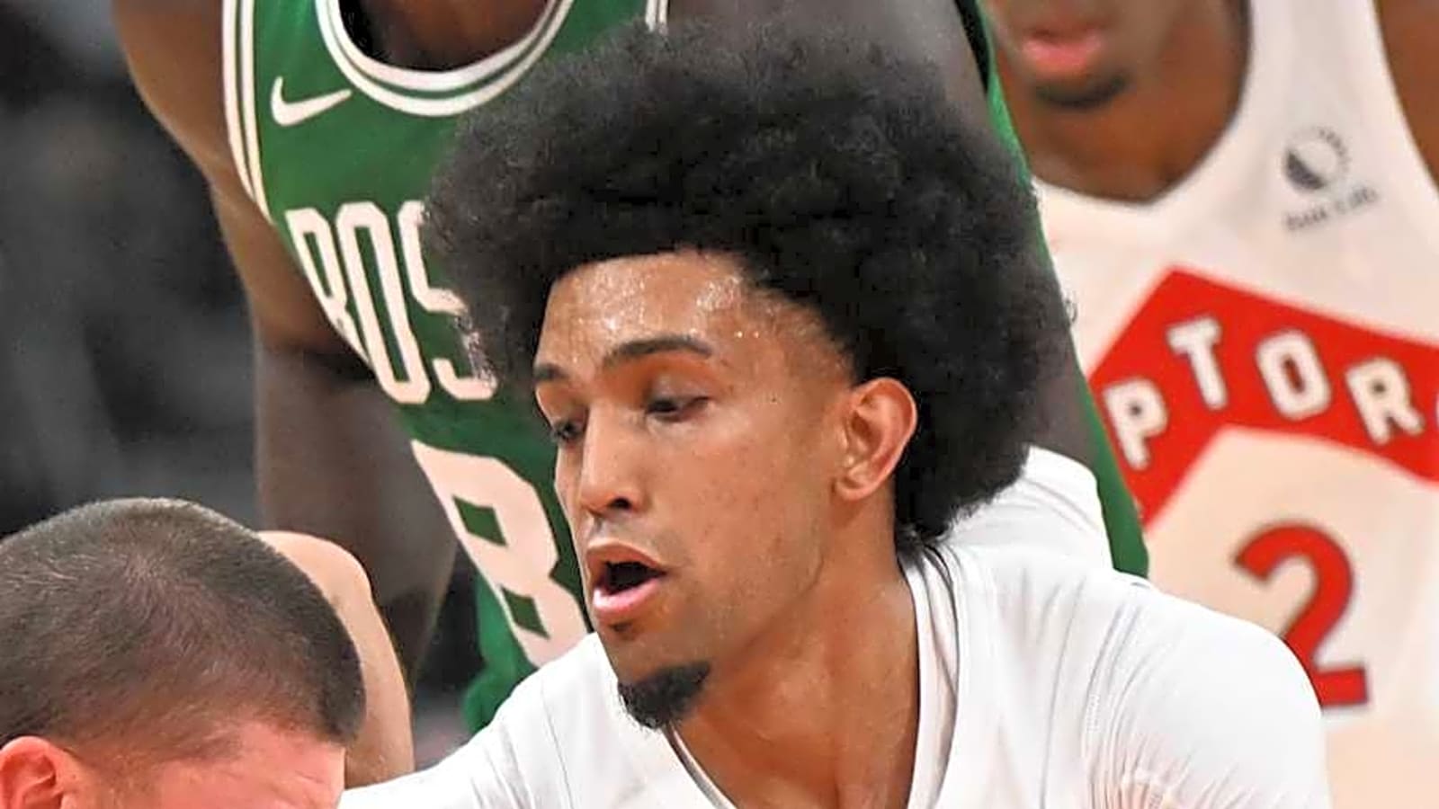 Raptors rookie Chucky Hepburn models game after his teammate
