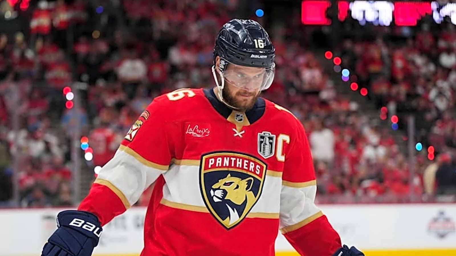 Panthers Captain Exits Practice With Leg Injury