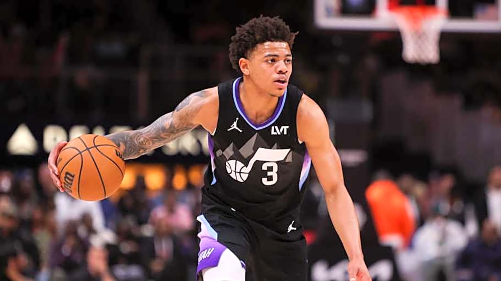 Jazz&#39;s Keyonte George Opens Up on Ties to NBA Draft Standout